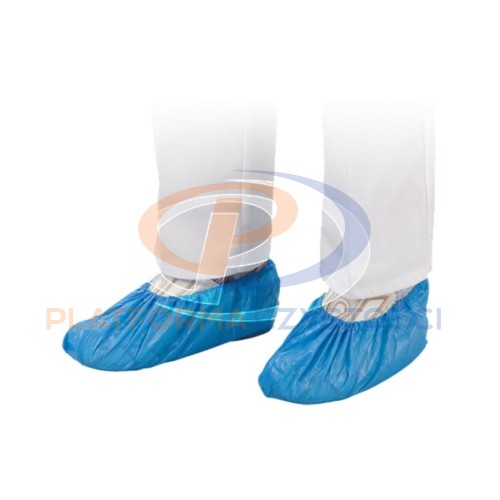 Jednorazowe ochraniacze foliowe buty ochronne 100 sztuk