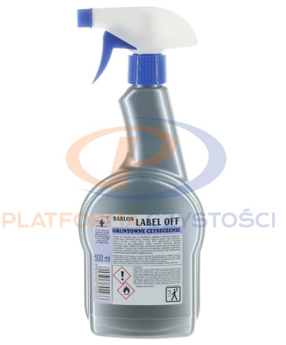 LABEL OFF preparat do usuwania kleju po etykietach
