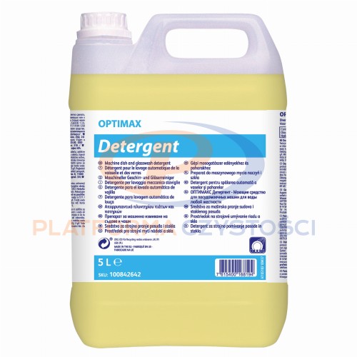 Optimax Detergent preparat do maszynowego mycia naczyń 5L