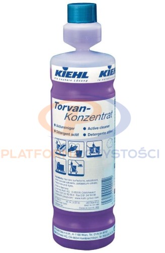 KIEHL Torvan Konzentrat bardzo szybko działający, aktywny płyn myjący 1L