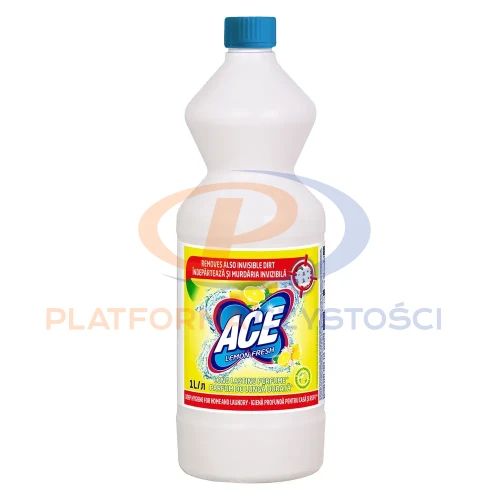 ACE LEMON 1L wybielacz do tkanin o zapachu cytrynowym