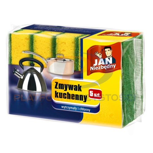 JAN NIEZBĘDNY zmywak kuchenny 5 sztuk