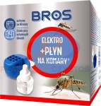 BROS ELEKTRO PŁYN NA KOMARY 60 NOCY - urządzenie z wkładem