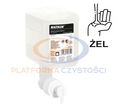 47543 KATRIN żel do ciała i włosów - 500 ml