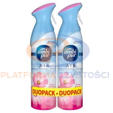 AMBI PUR Flower & Spring 2x185ml odświeżacz powietrza w sprayu