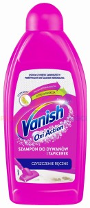 VANISH szampon do prania dywanów Oxi Action Pink 500ml