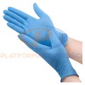 Rękawice nitrylowe niebieskie rozmiar XS (5-6) 100 sztuk