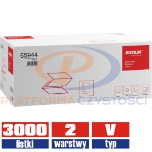 65944 KATRIN Classic ręcznik składany 2warstwowy 3000 listków