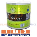 3100 LAMIX ESTIMO ręcznik papierowy 3 warstwowy 80m / 400 listków 