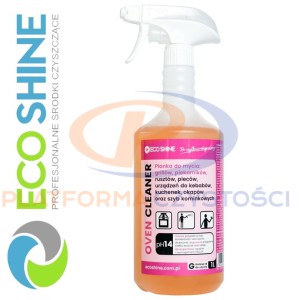 ECOSHINE OVEN CLEANER spray 1L pianka do mycia grillów, piekarników, pieców konwekcyjnych, kuchenek