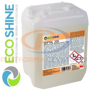 ECOSHINE SEPTAL 200 5L koncentrat do dezynfekcji powierzchni, wyposażenia