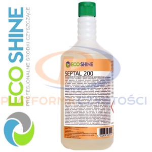 ECOSHINE SEPTAL 200 1L koncentrat do dezynfekcji powierzchni, wyposażenia