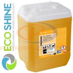 ECOSHINE FLOOR ORANGE 10L skoncentrowany, zapachowy płyn do maszynowego i ręcznego mycia podłóg 