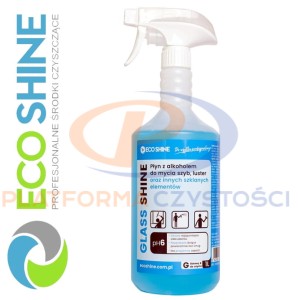 ECOSHINE GLASS SHINE spray 1L płyn do mycia szyb i luster