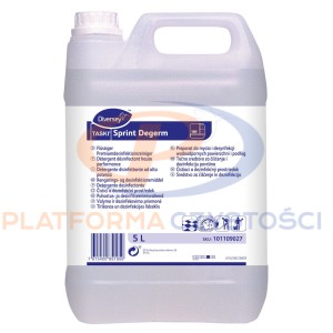 TASKI Sprint Degerm 5L preparat do mycia i dezynfekcji powierzchni oraz wyposażenia pomieszczeń