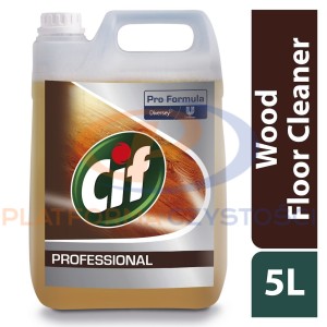 Cif Professional Wood Floor Cleaner 5L preparat do codziennego mycia zabezpieczonych podłóg i innych powierzchni drewnianych