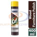 Cif Professional Wood Furniture Polish 400ml preparat do czyszczenia i pielęgnacji mebli