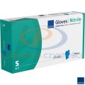 Rękawice nitrylowe niebieskie rozmiar S (6-7) 100 sztuk