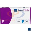 Rękawice nitrylowe niebieskie rozmiar XS (5-6) 100 sztuk