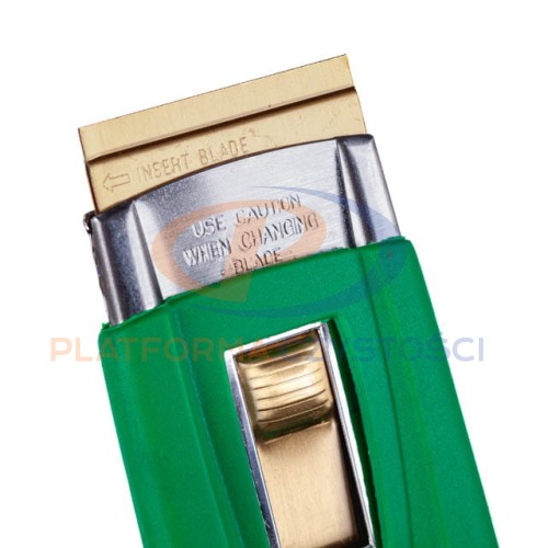 SR040 UNGER Kieszeniowy skrobak do szkła z ostrzem