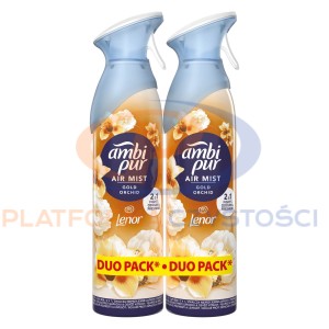 AMBI PUR Gold Orchid 185ml x 2 odświeżacz powietrza w sprayu