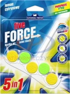 GENERAL FRESH FIVE FORCE CYTRYNA zawieszka do WC 50g