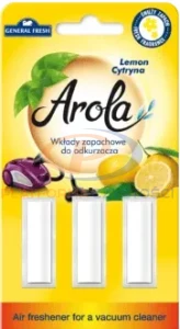 GENERAL FRESH WKŁADY ZAPACHOWE DO ODKURZACZA CYTRYNA