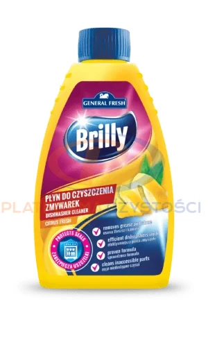 GENERAL FRESH BRILLY płyn do czyszczenia zmywarek - lemon