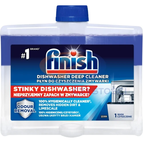 FINISH płyn czyszczący do zmywarek 250 ml - regular