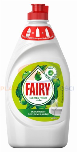 FAIRY płyn do mycia naczyń 450ml - Jabłko
