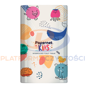 Papernet Kids "ZWIERZĄTKA" dozownik do papieru toaletowego w listkach