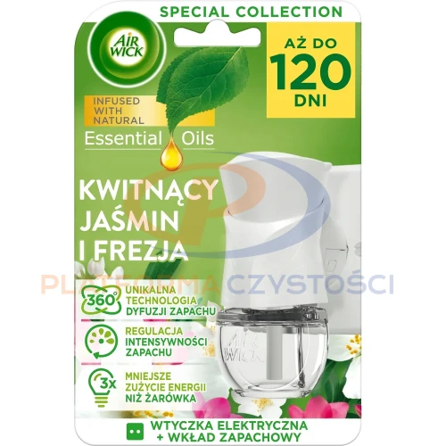 AIR WICK Electric urządzenie + wkład Kwitnący Jaśmin & Frezja 19ml