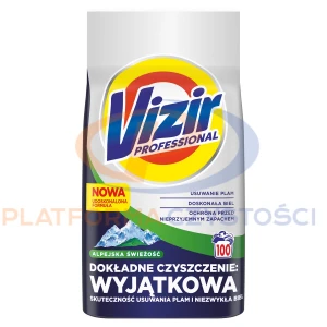 VIZIR Professional Alpine Fresh proszek do prania 5,5 kg, 100 prań