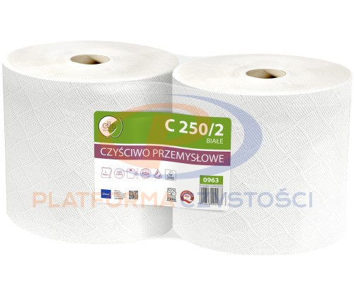 0963 LAMIX ellis czyściwo 2w białe 240mb / 2 sztuki