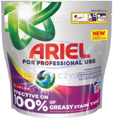ARIEL Professional Color 80 prań kapsułki do prania