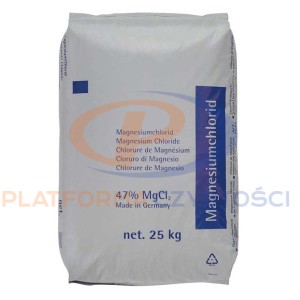 Chlorek Magnezu Sześciowodny 25kg - worek