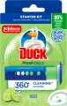 DUCK Fresh Discs Lime żelowy krążek do WC urządzenie + 6 aplikacji.jpg
