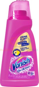VANISH Żel Oxi Action Pink 1L Odplamiacz do kolorów