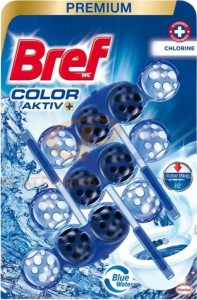 BREF Color Activ Chlorine zawieszka do muszli 3x50g