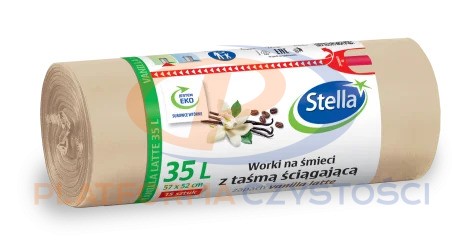 Stella worki z uszami 35L zapach VANILLA LATE 24 sztuki