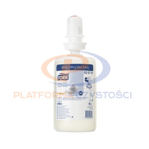 520701 TORK S4 ekstra delikatne mydło w pianie 1L