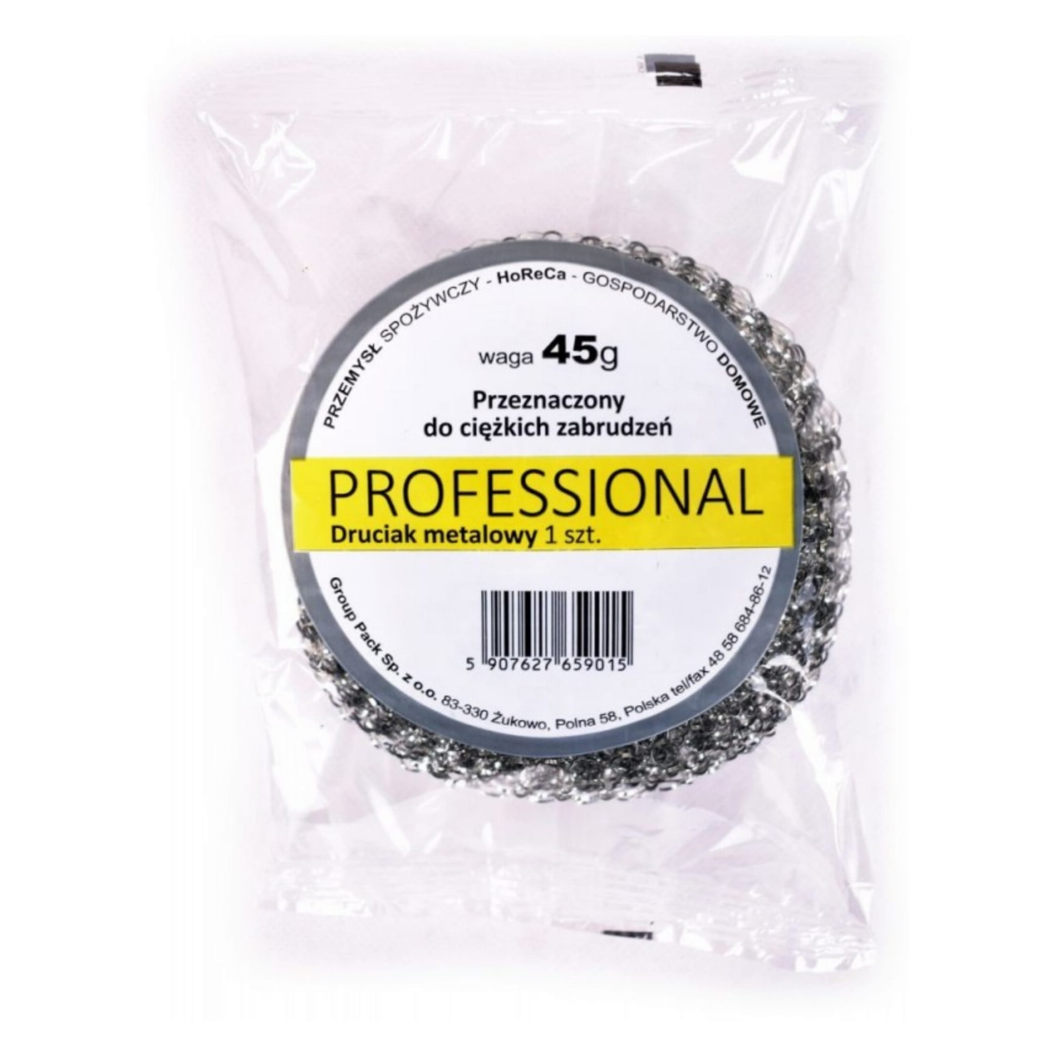 Druciak metaliczny duży 45g