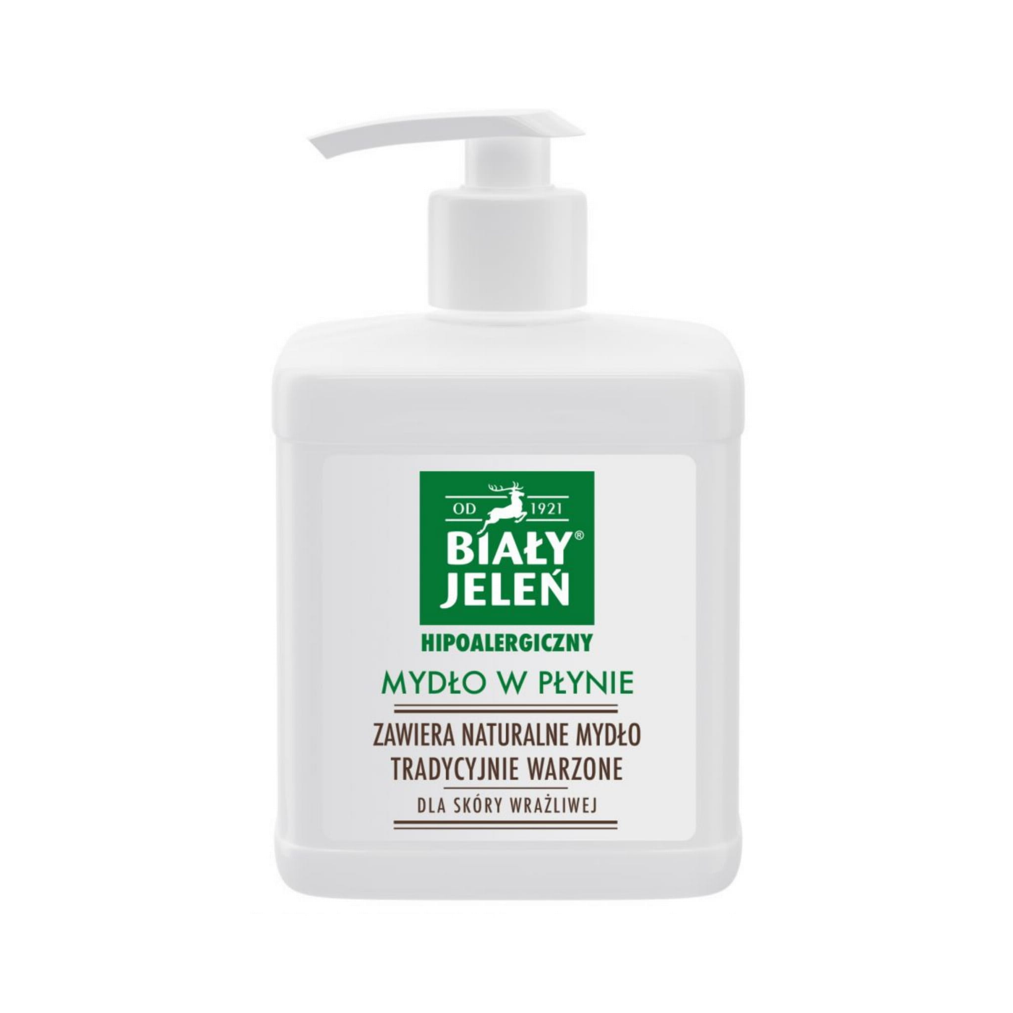 Biały Jeleń mydło w płynie SZARE MYDŁO 500ml