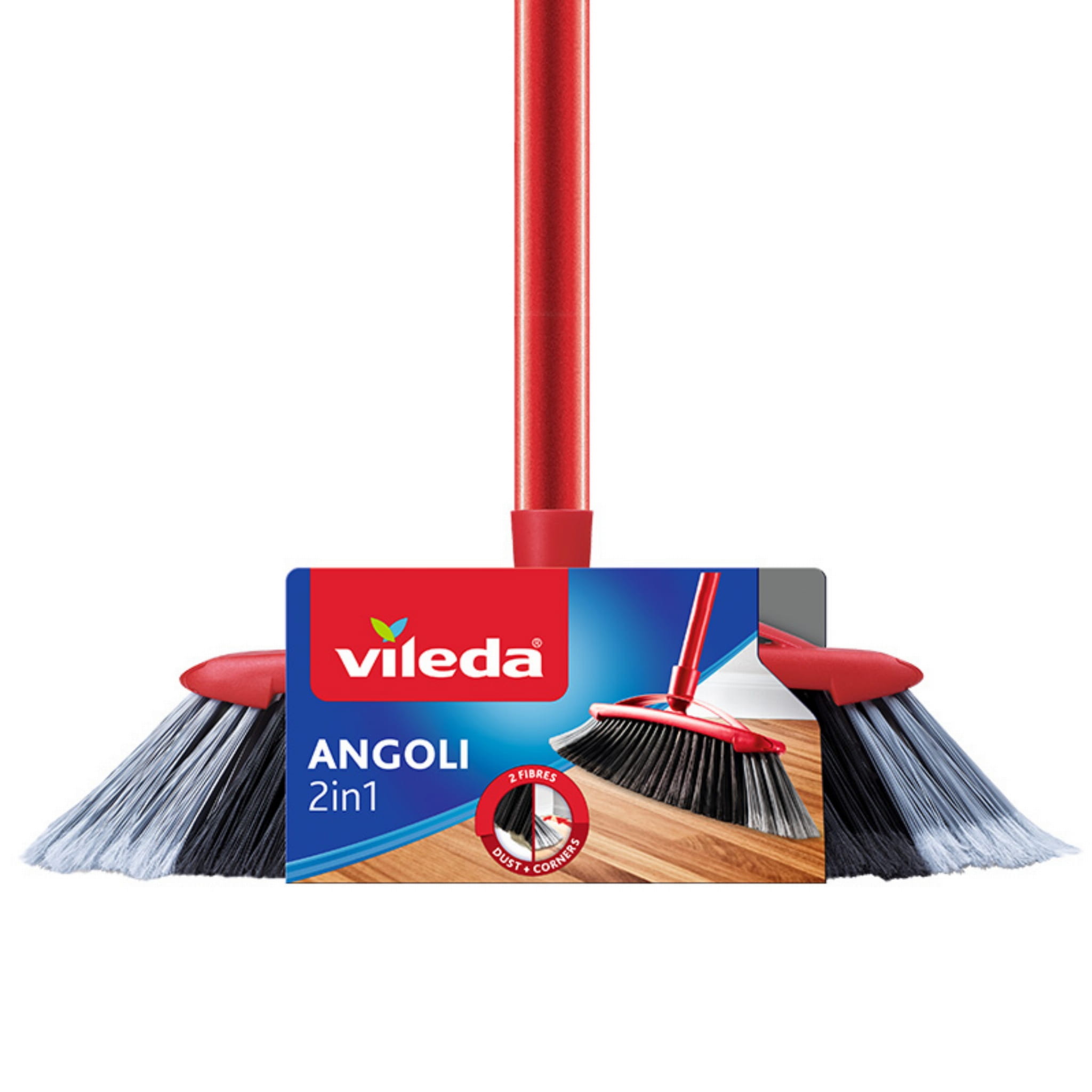 VILEDA szczotka profilowana 2w1 + kij