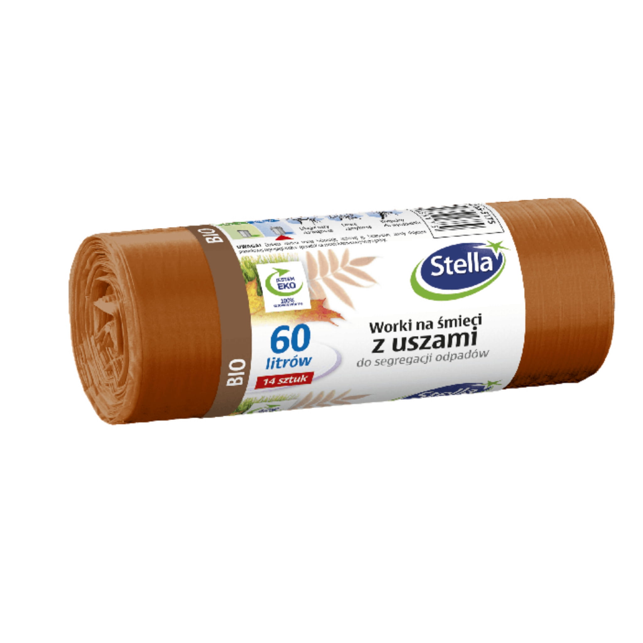 Stella worki z uszami 60L bio 14 sztuk