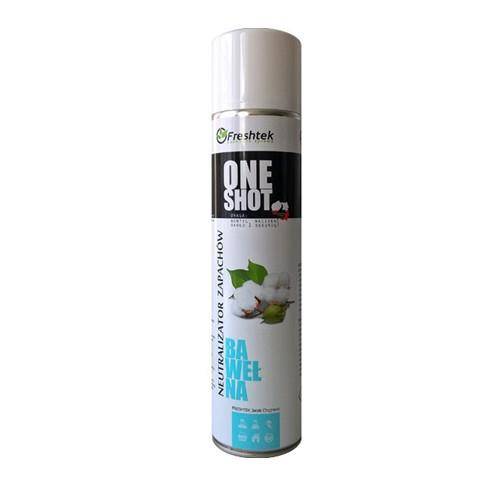 ONE SHOT BAWEŁNA neutralizator, odświeżacz powietrza 600ml