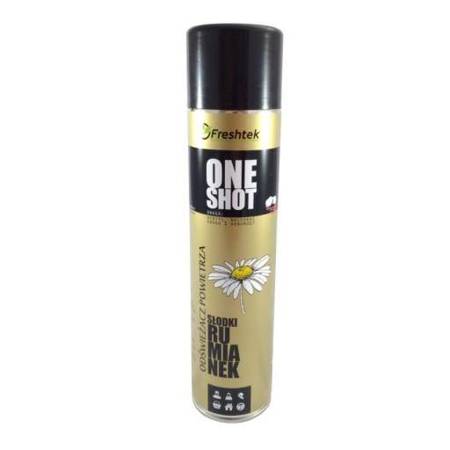 ONE SHOT SŁODKI RUMIANEK neutralizator, odświeżacz powietrza 600ml