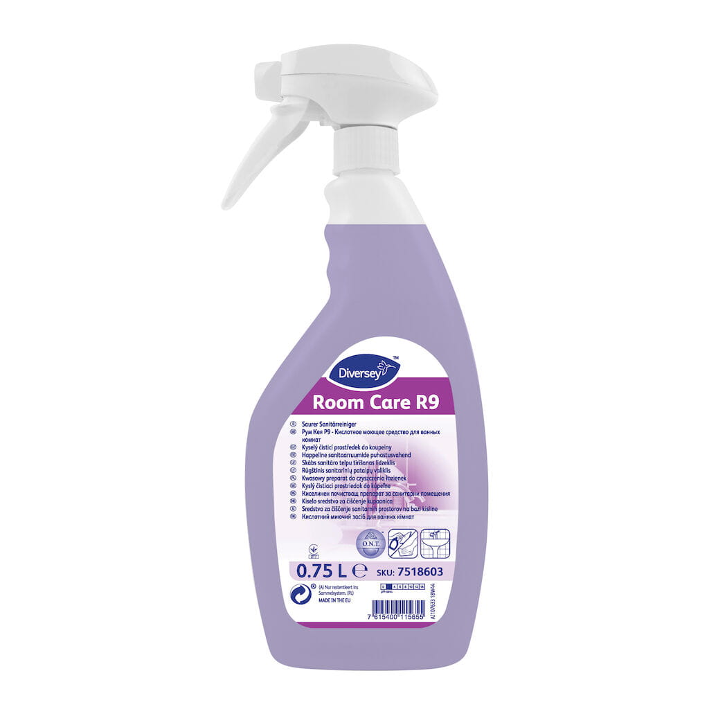 DIVERSEY Room Care R9 kwasowy preparat do czyszczenia łazienek 750ml