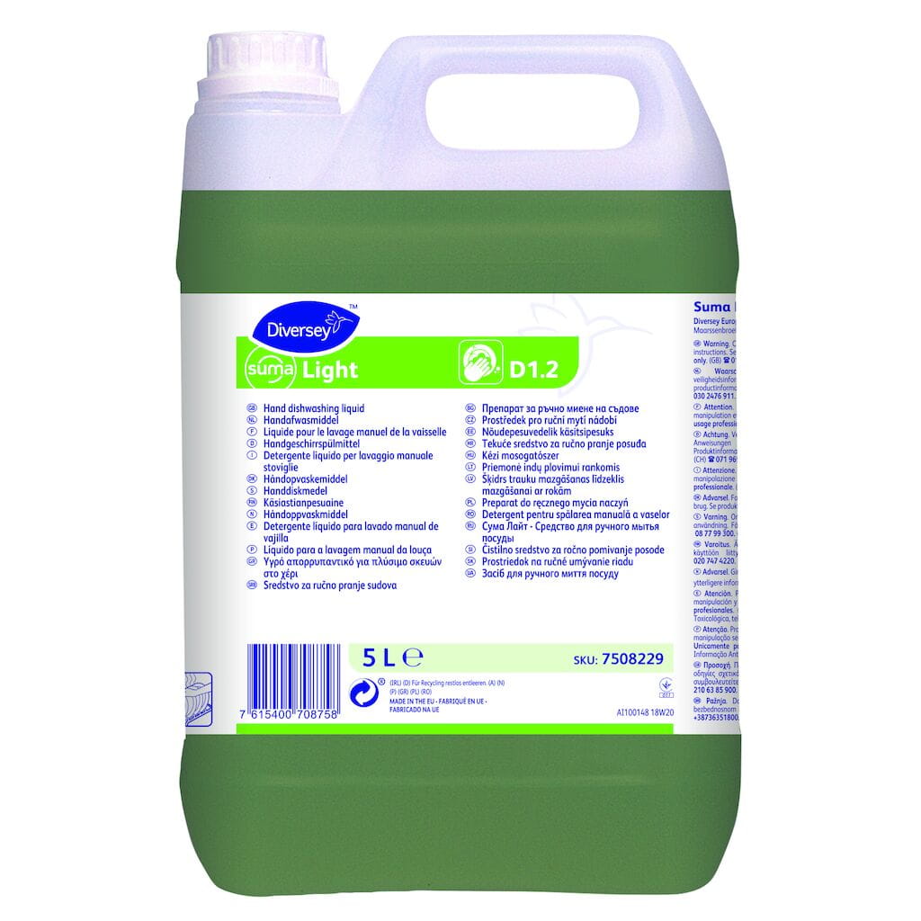 DIVERSEY Suma Light D1.2 5L preparat do ręcznego mycia naczyń
