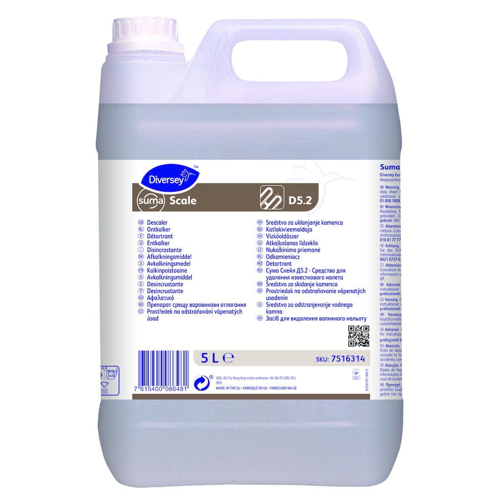 DIVERSEY Suma Scale D5.2 5L preparat do okresowego usuwania kamienia